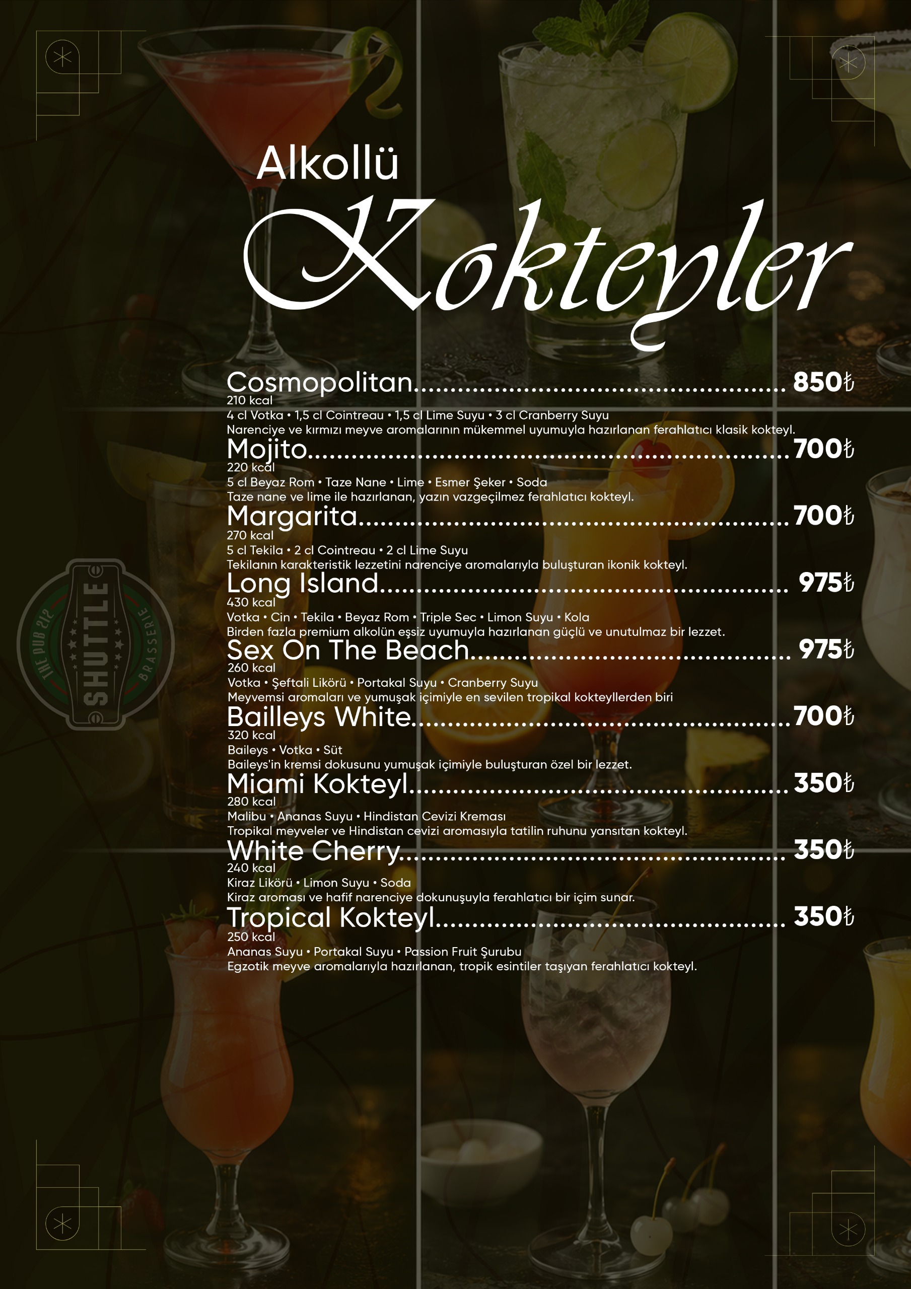 Menu Page