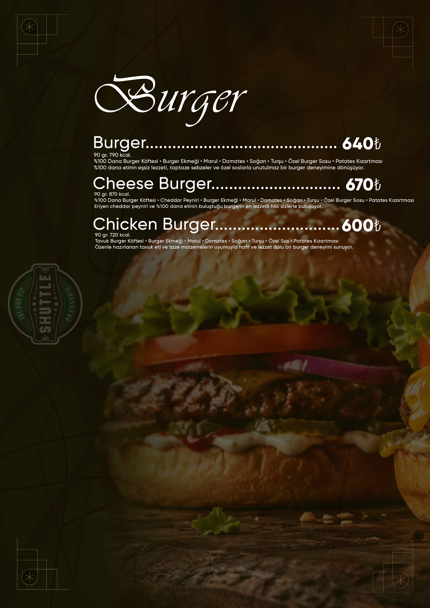 Menu Page