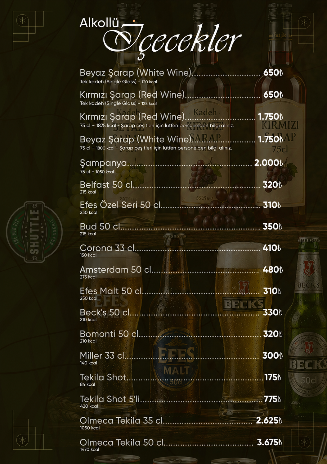 Menu Page